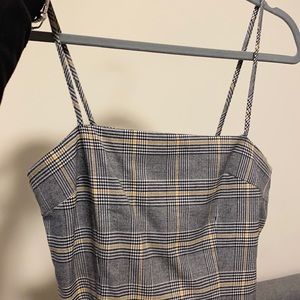 Brand new plaid dress
